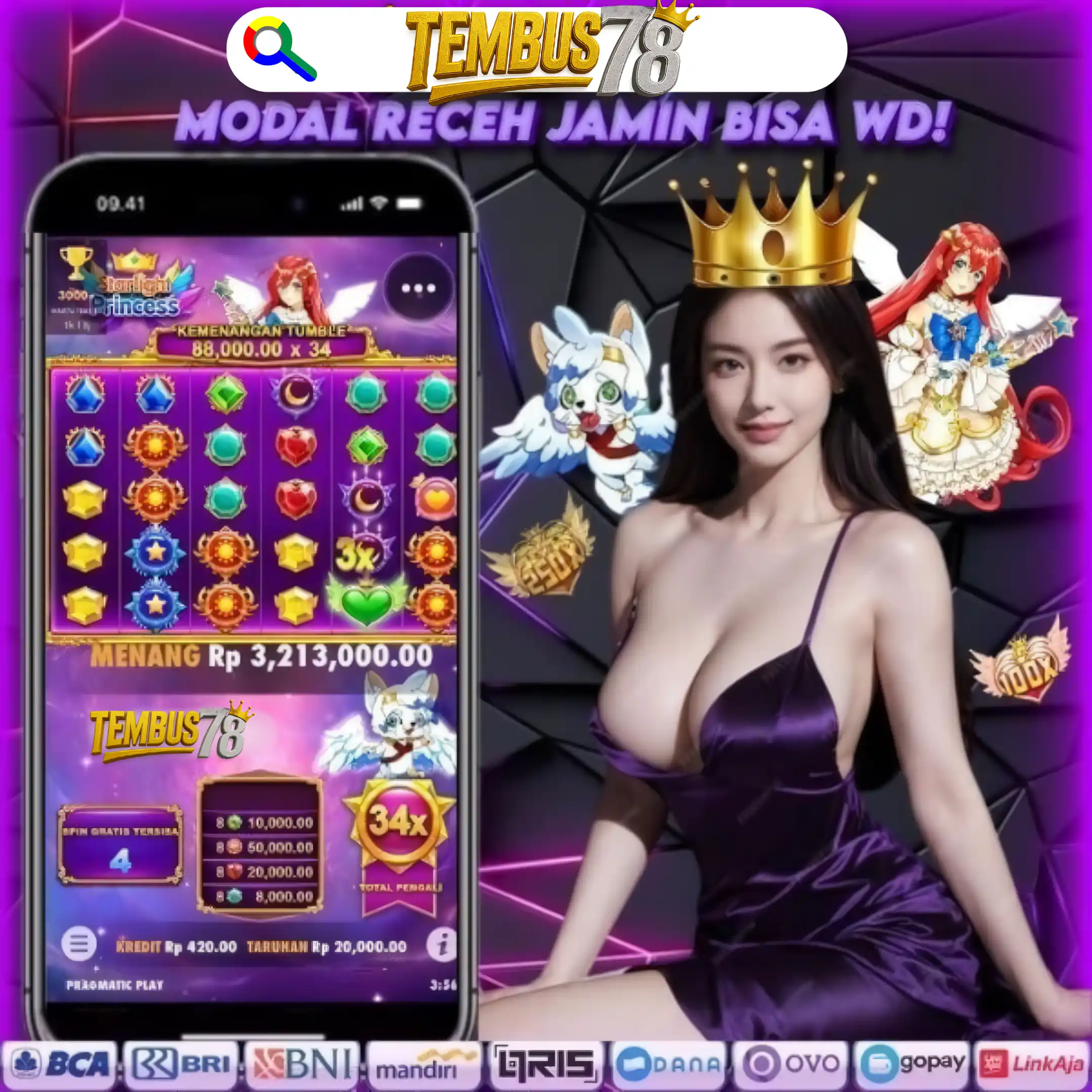 Tembus78: Platform Game Terpercaya untuk Menembus Kemenangan